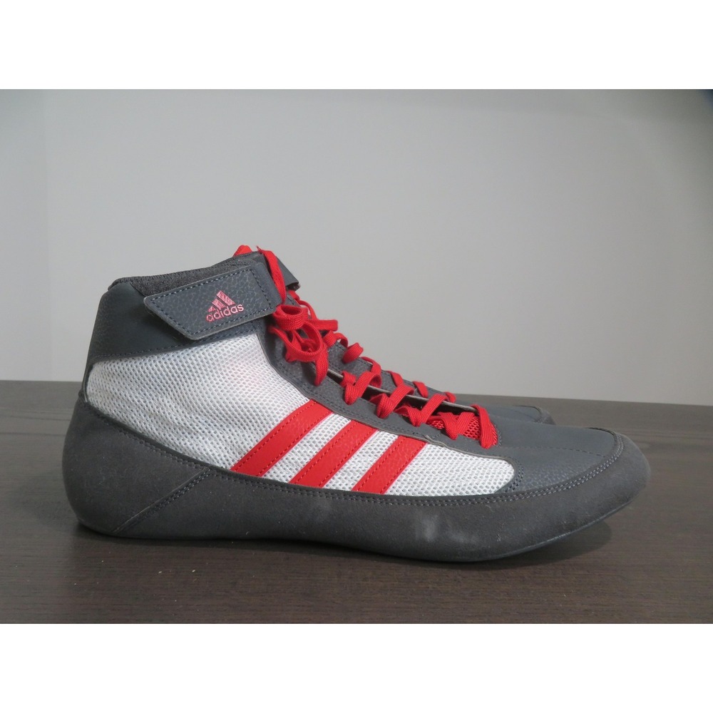 adidas Gray and Red wrestling Shoes